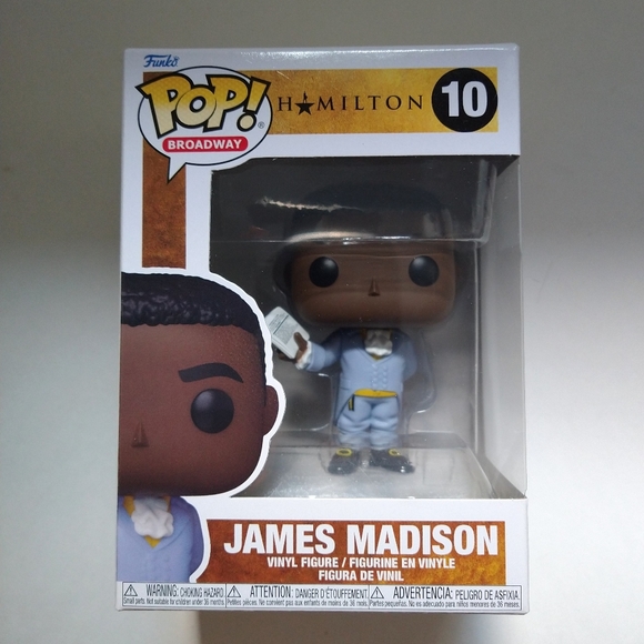 Funko Other - Funko Pop! Broadway: Hamilton - James Madison #10 NIB Vinyl Figure Toy